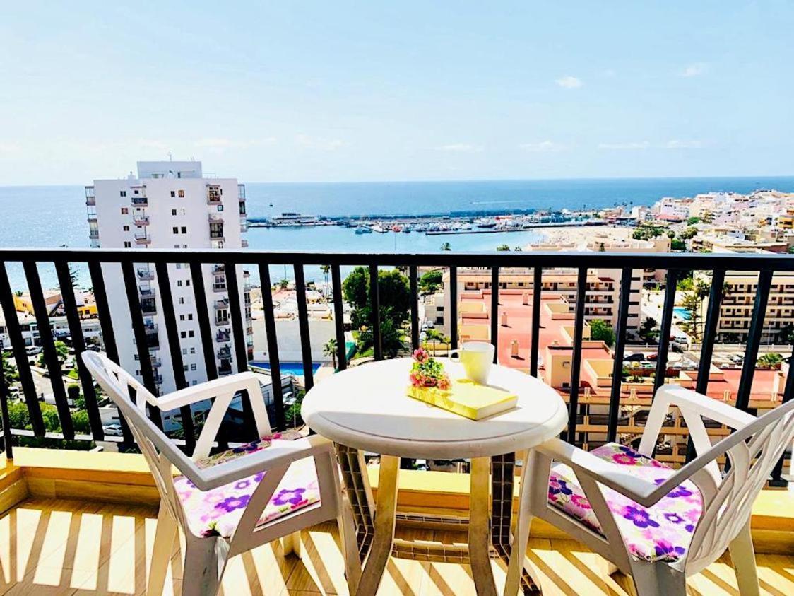 Amazing Views To Los Cristianos Bay In Achacay Arona  Bagian luar foto