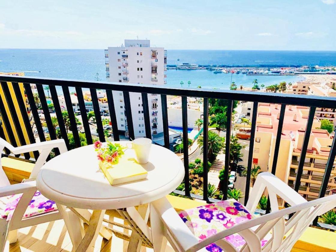 Amazing Views To Los Cristianos Bay In Achacay Arona  Bagian luar foto