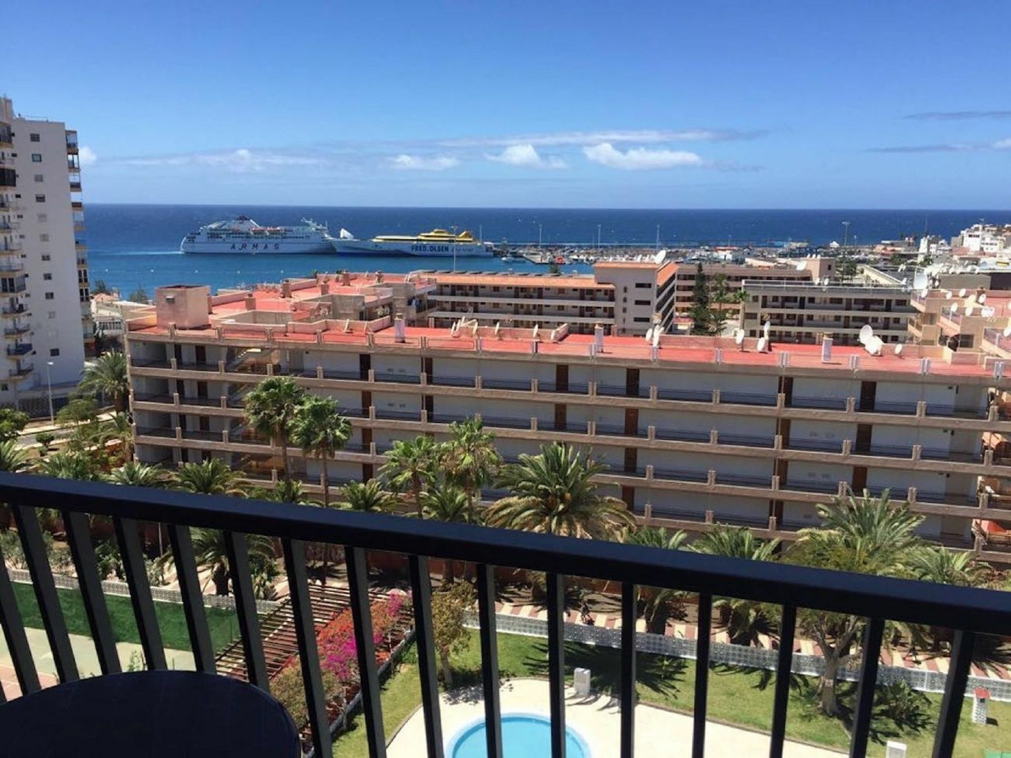 Amazing Views To Los Cristianos Bay In Achacay Arona  Bagian luar foto
